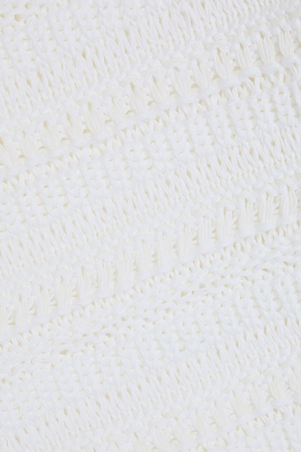Shop Another Tomorrow Cotton Sweater In White