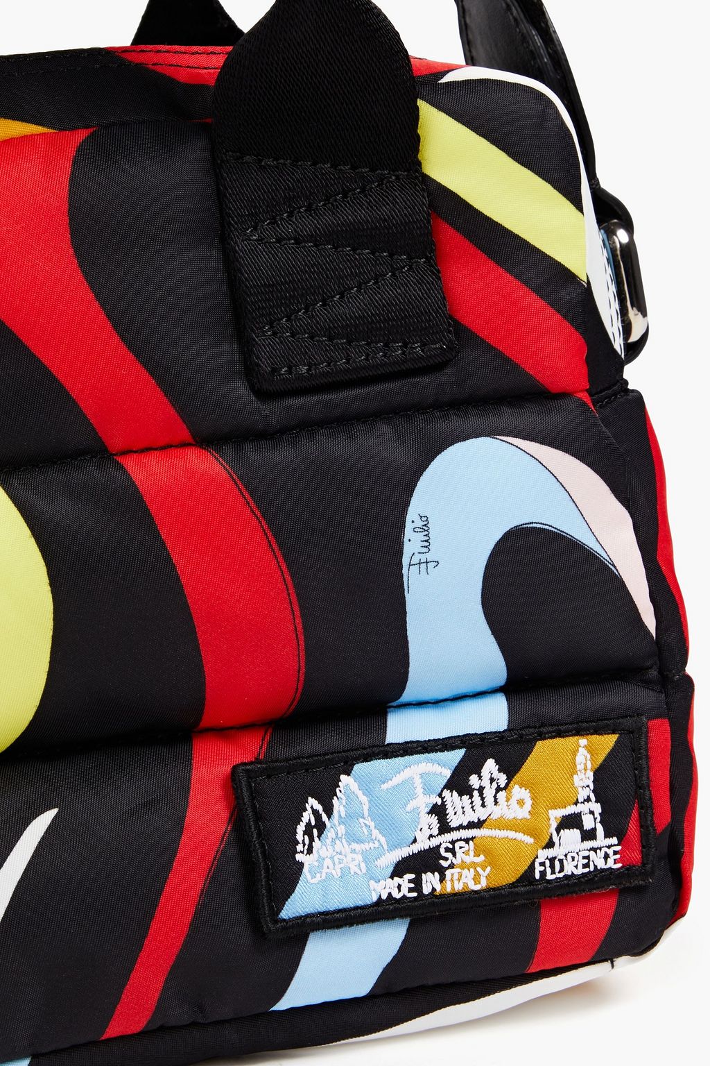 PUCCI Quilted printed shell camera bag