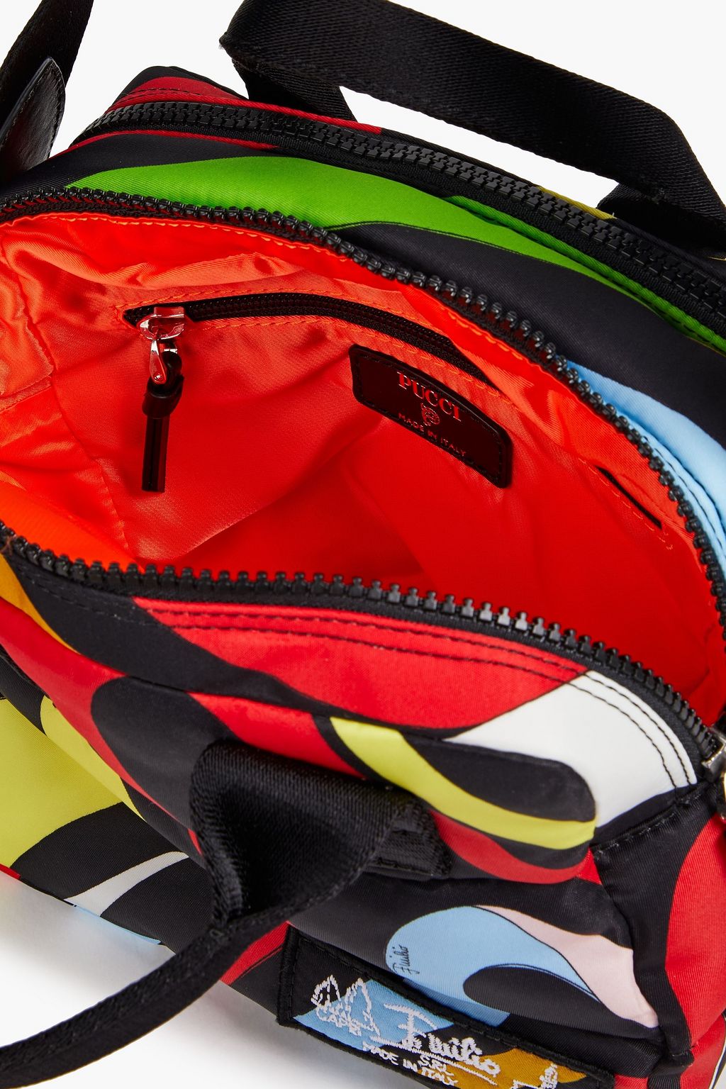 PUCCI Quilted printed shell camera bag