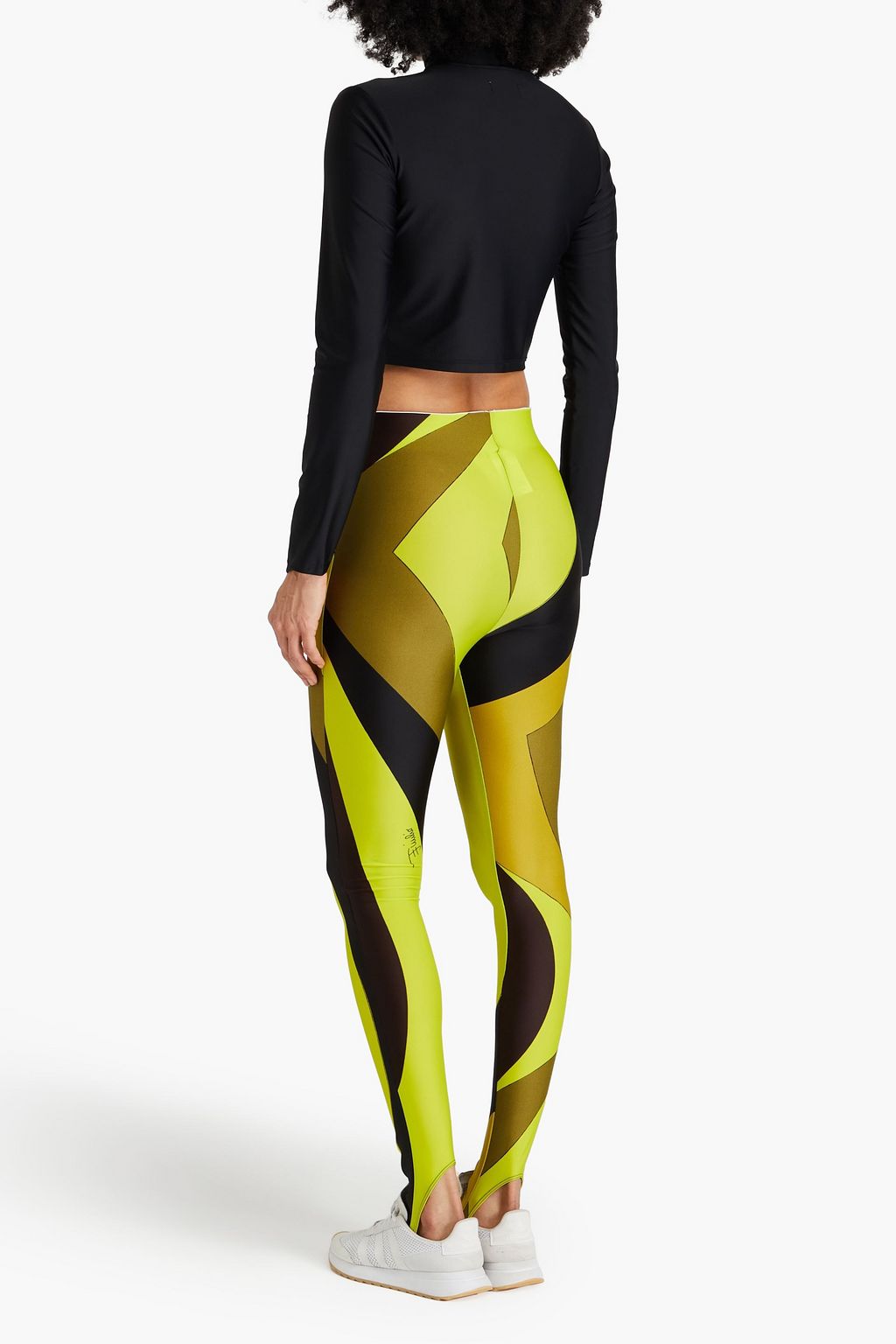 PUCCI 프린트 스트레치 저지 레깅스