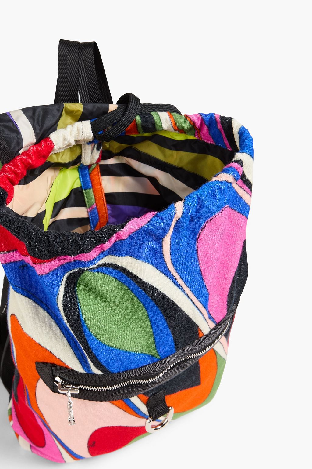 PUCCI Printed terry backpack