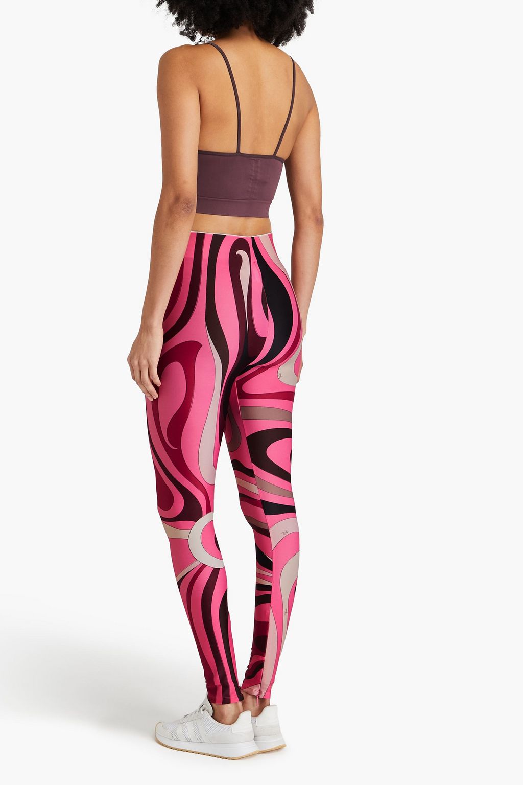 PUCCI 프린트 스트레치 저지 레깅스