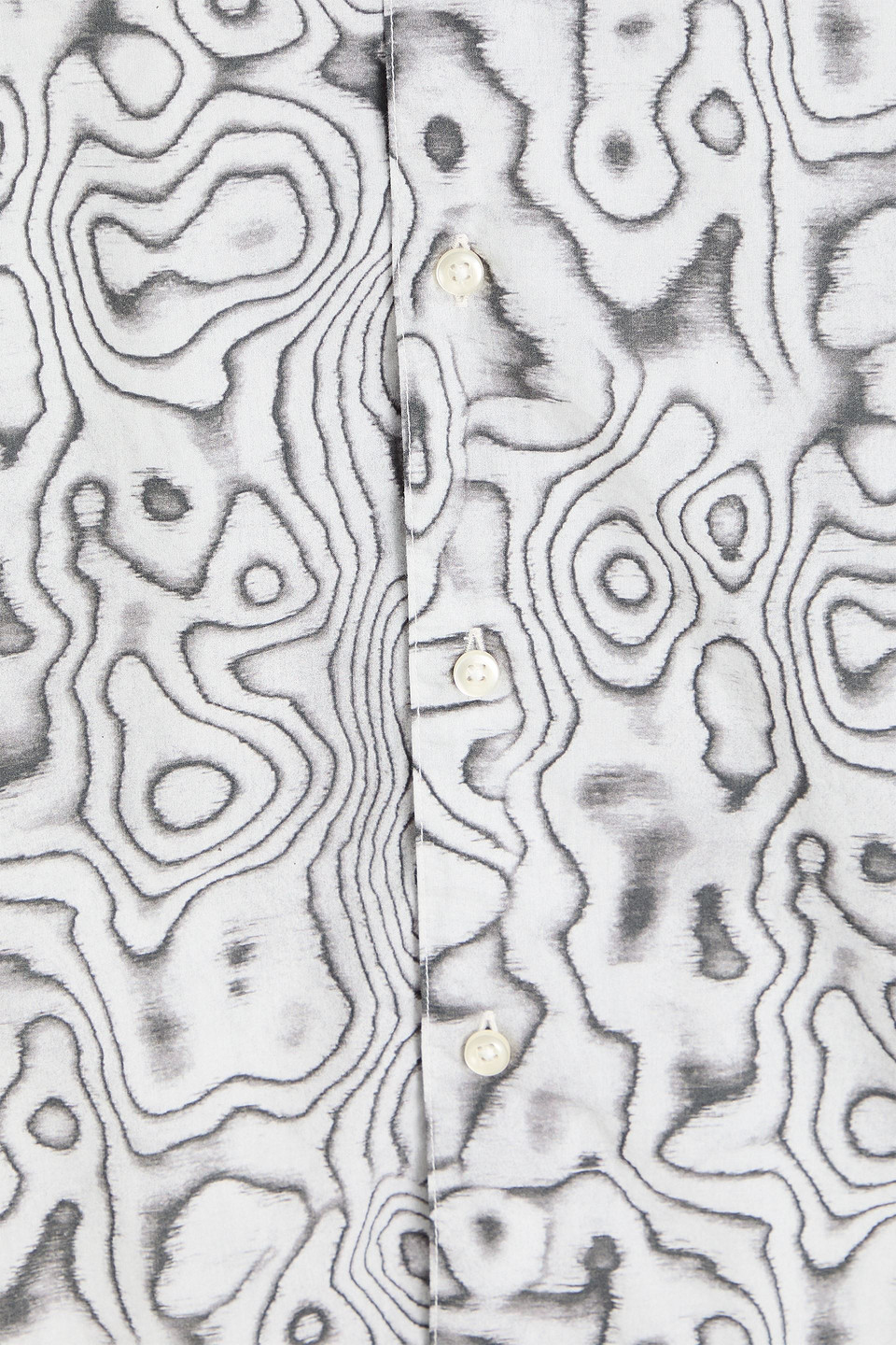 OFFICINE GENERALE EREN PRINTED COTTON SHIRT