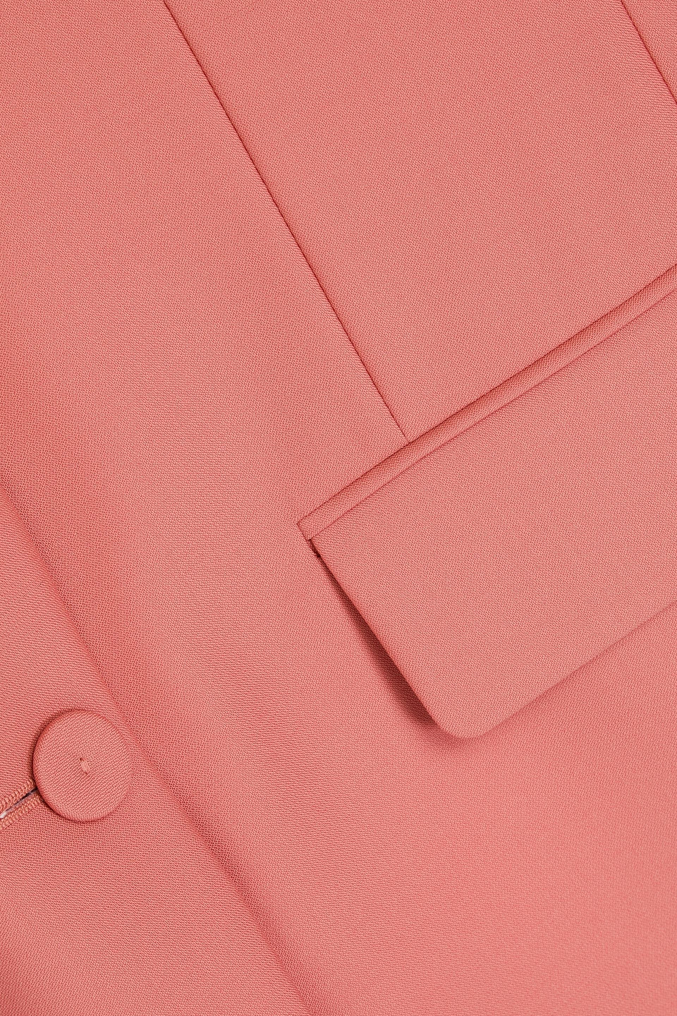 Another Tomorrow Oversized Blazer In Antique Rose