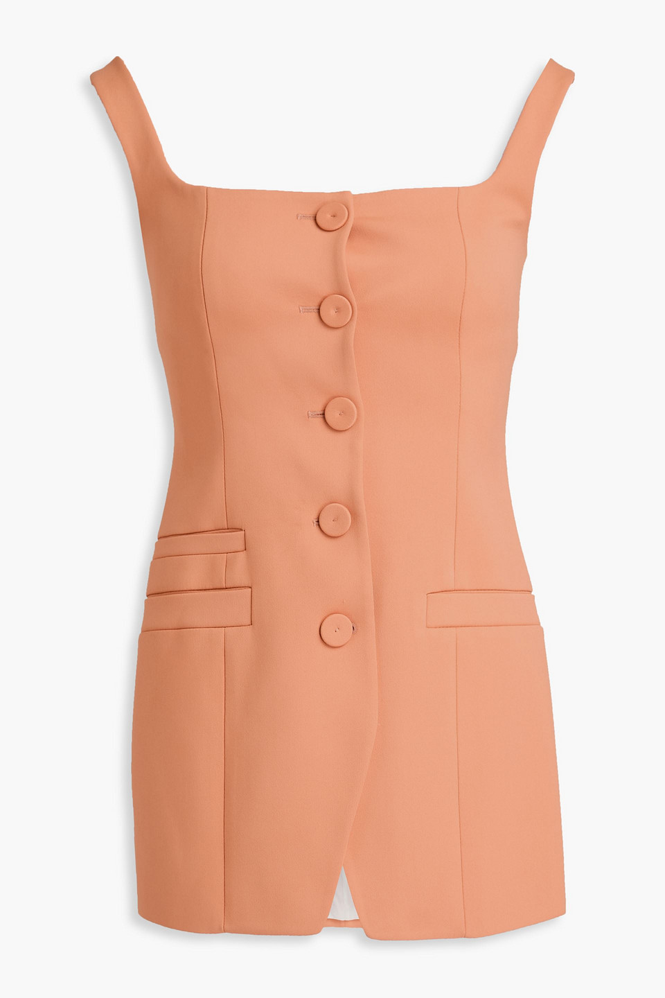 Another Tomorrow Cady Top In Peach
