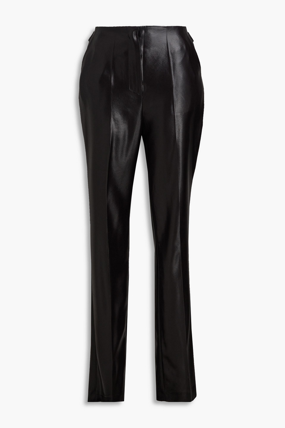 Maurie satin slim-leg pants