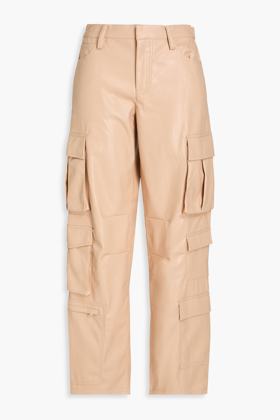 Alice And Olivia Luis Cargo Pants In Sand