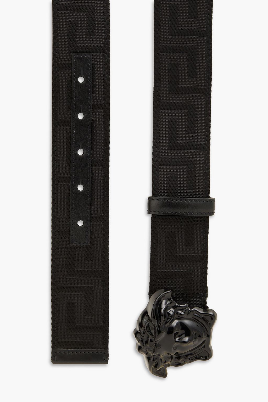 VERSACE حزام من الجاكار