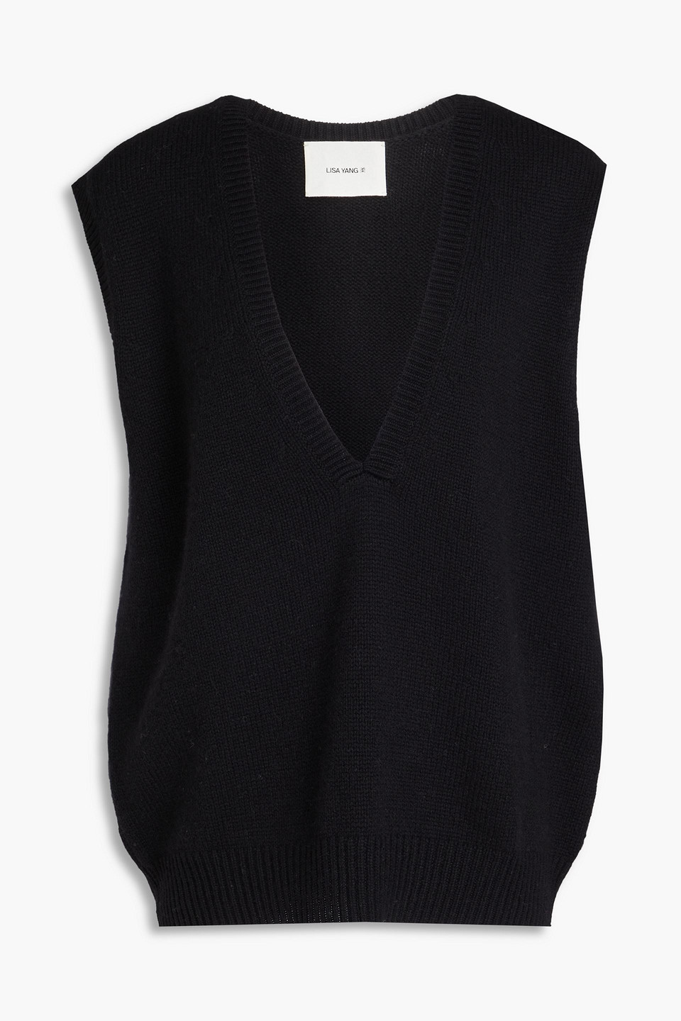 Lisa Yang Ling Cashmere Vest In Black
