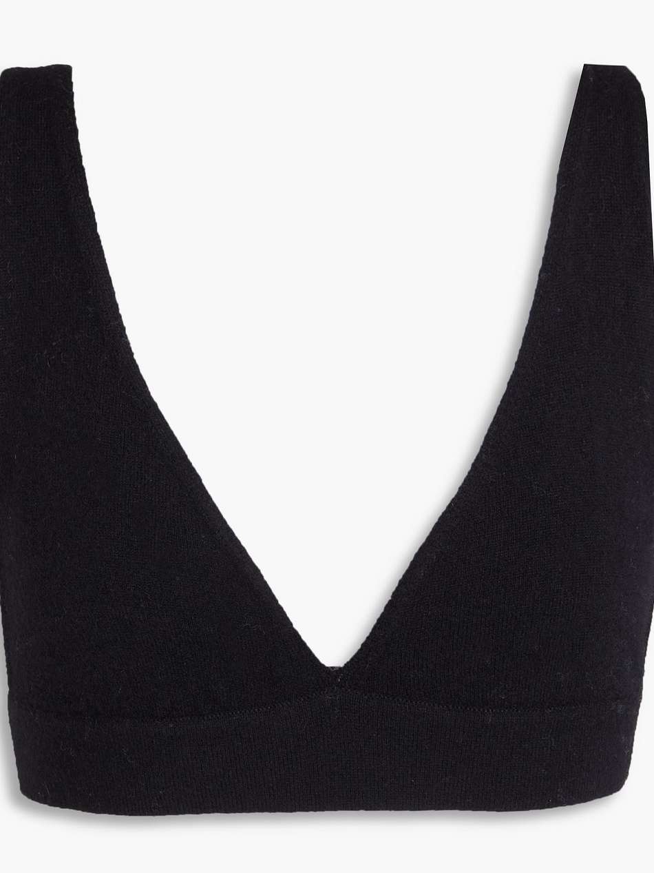 capucine cashmere bra top