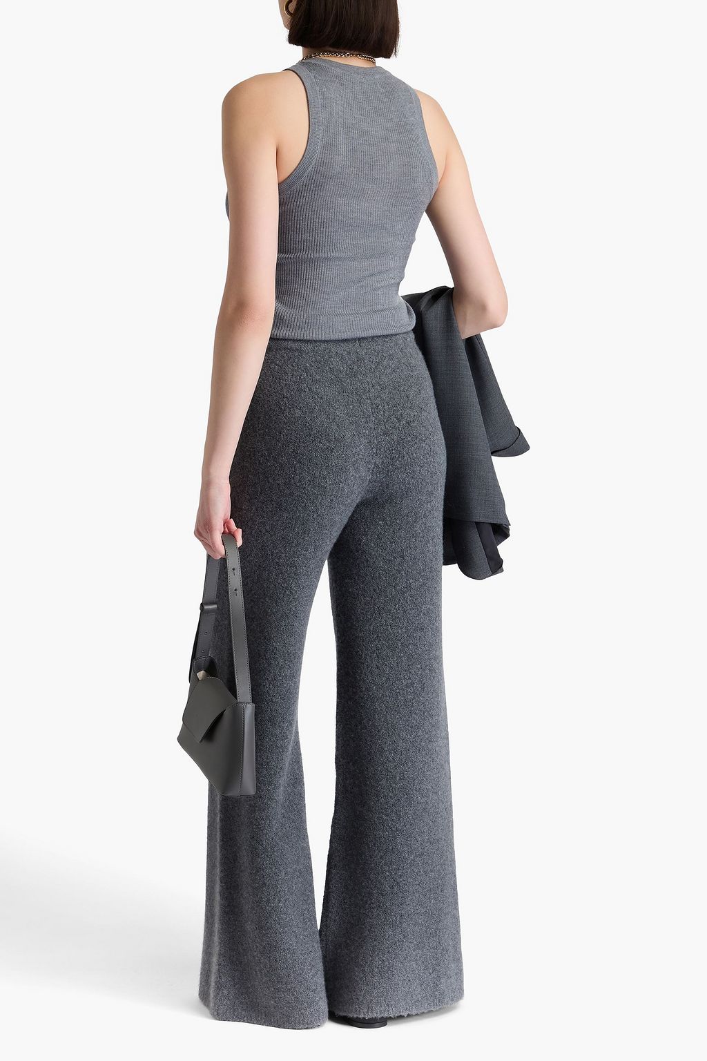 LISA YANG Ribbed cashmere tank