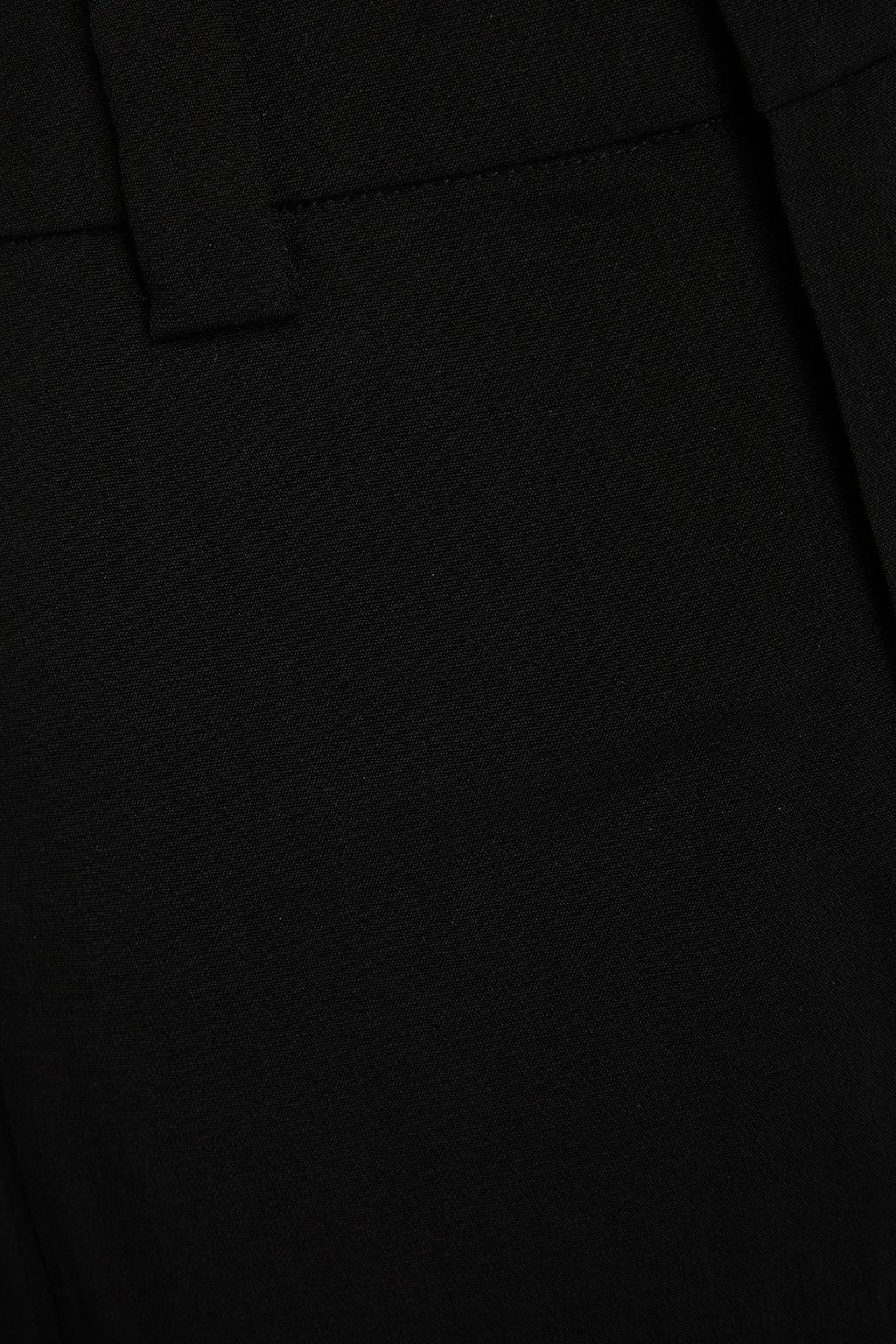 GANNI Cropped crepe slim-leg pants