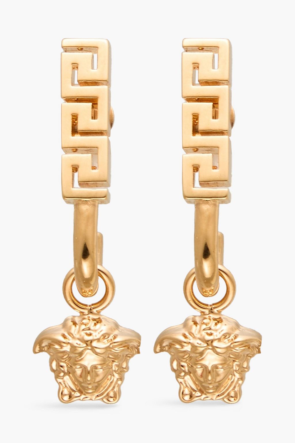 Versace Gold Metal Earrings main image 1