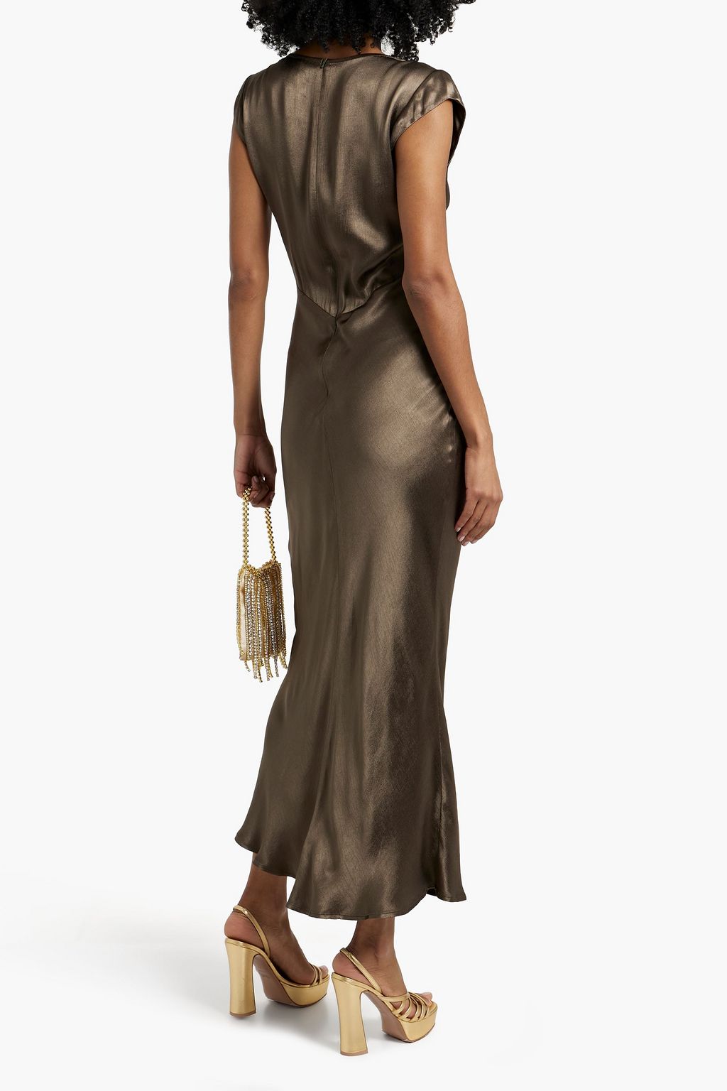 BEC & BRIDGE Indi satin maxi dress