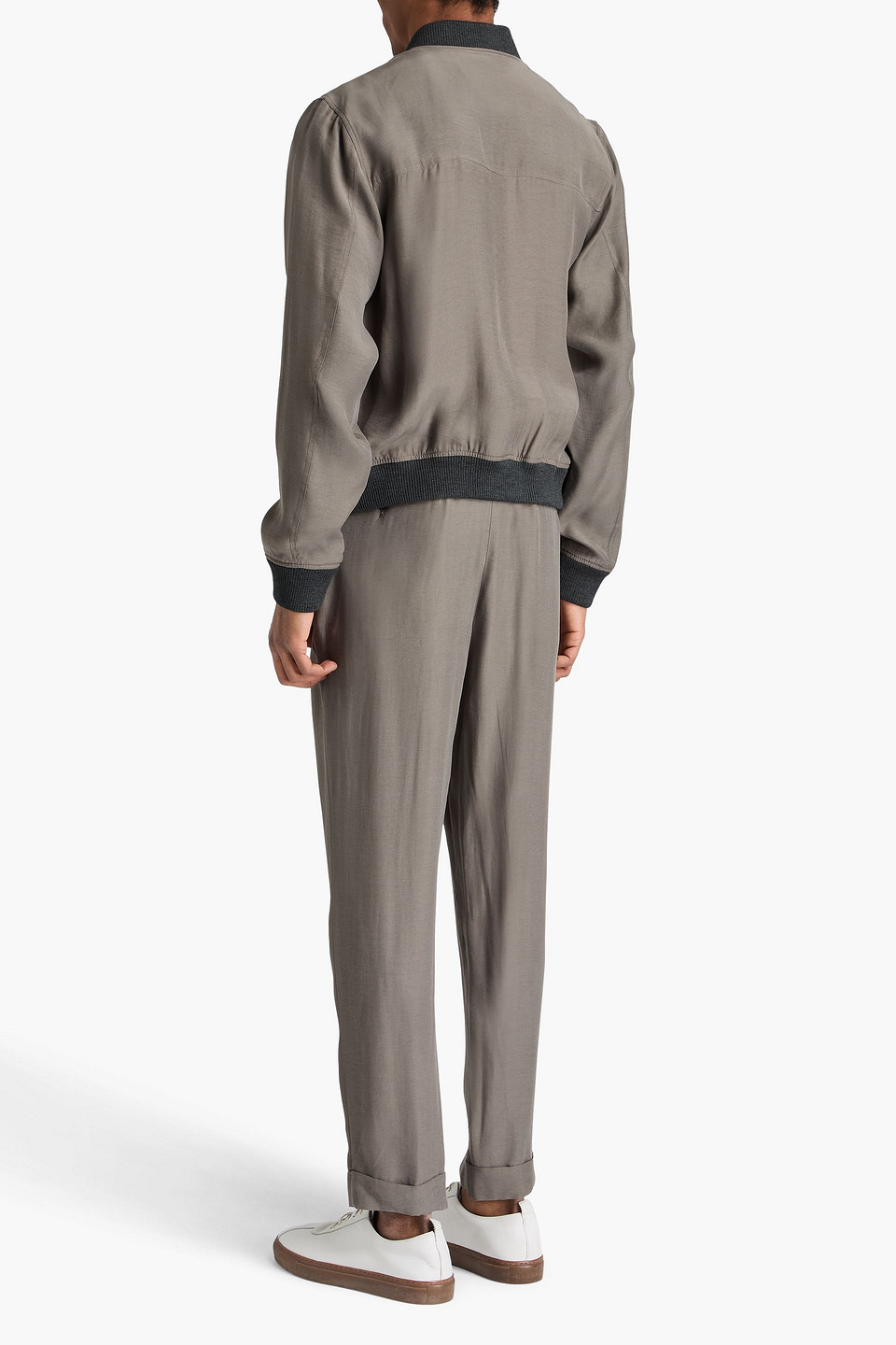 OFFICINE GENERALE STEFANO LYOCELL BOMBER JACKET