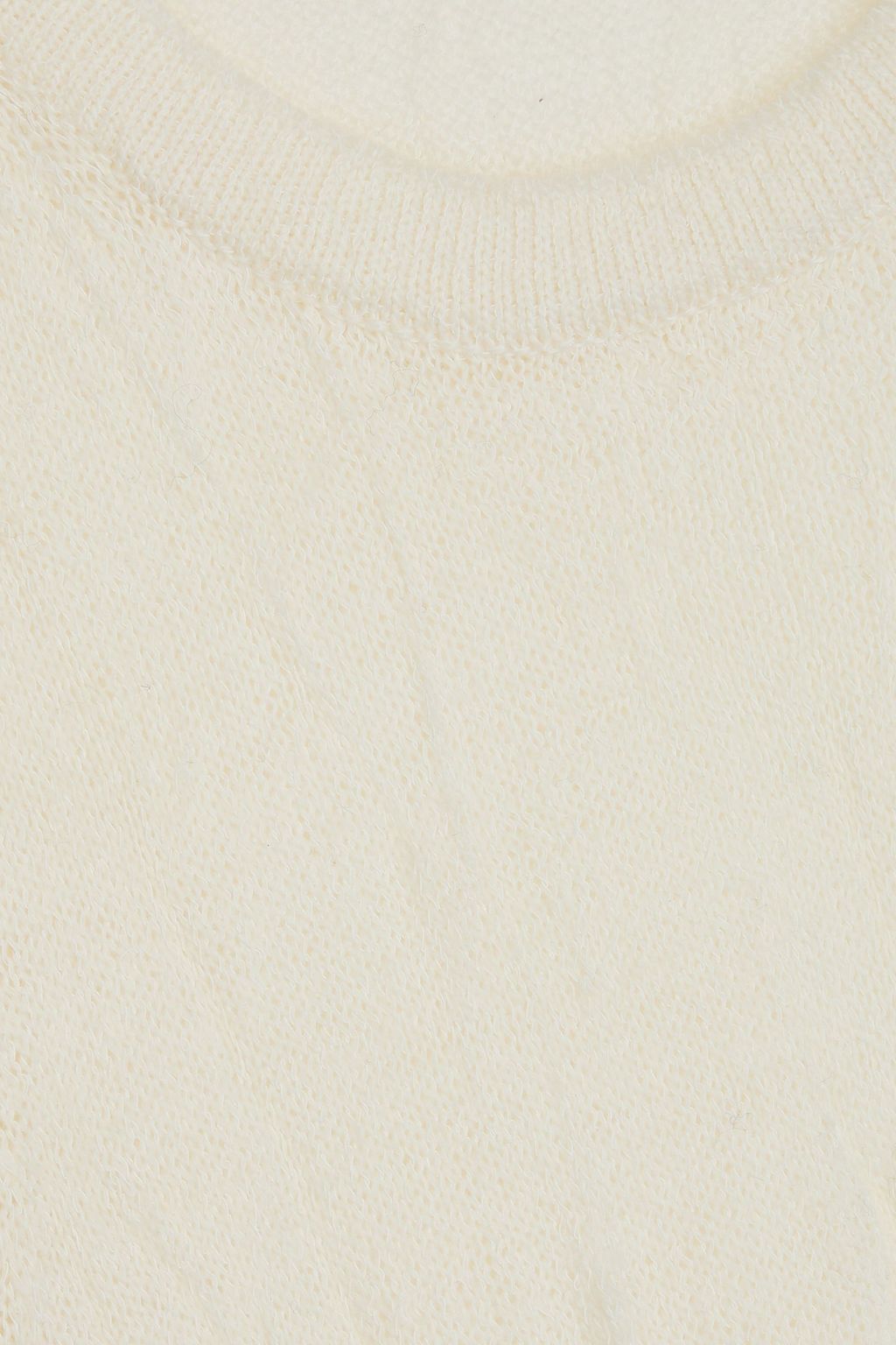 HELMUT LANG فستان طويل من مزيج صوف الميرينو