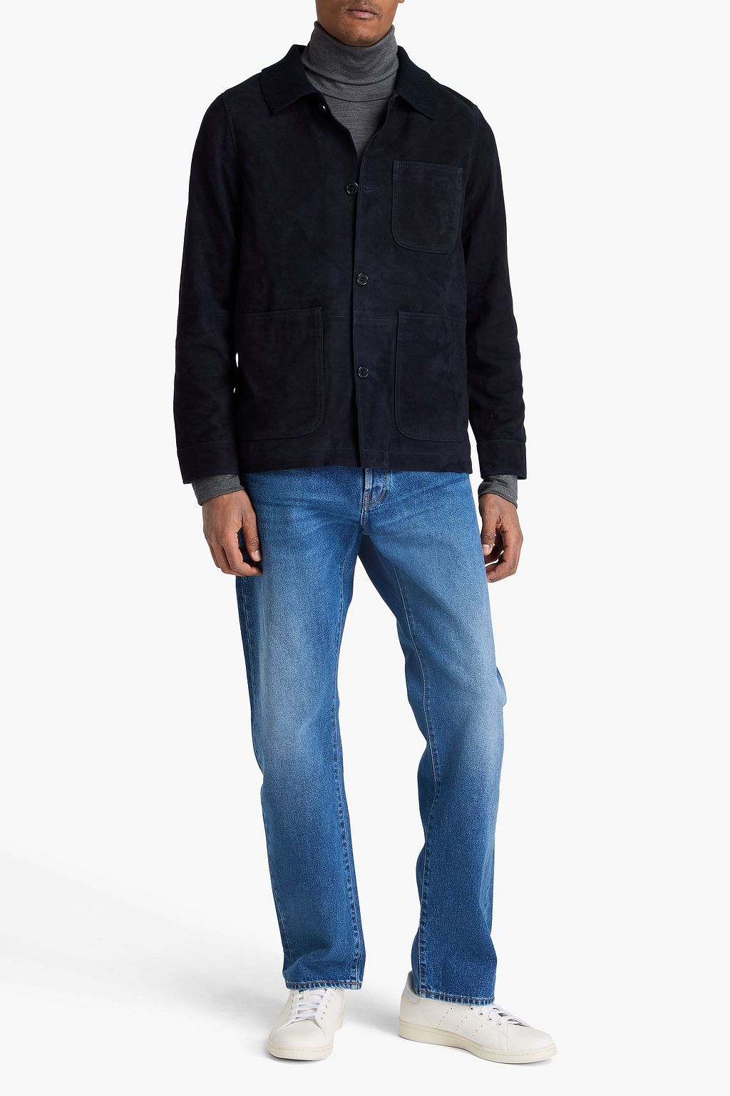 OFFICINE GÉNÉRALE 스웨이드 재킷
