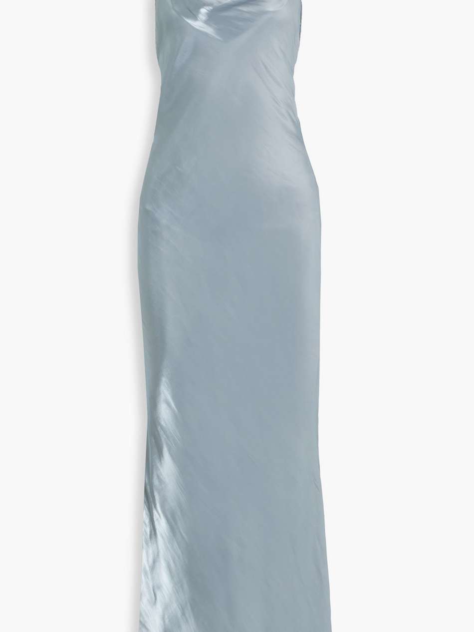 indra satin maxi slip dress