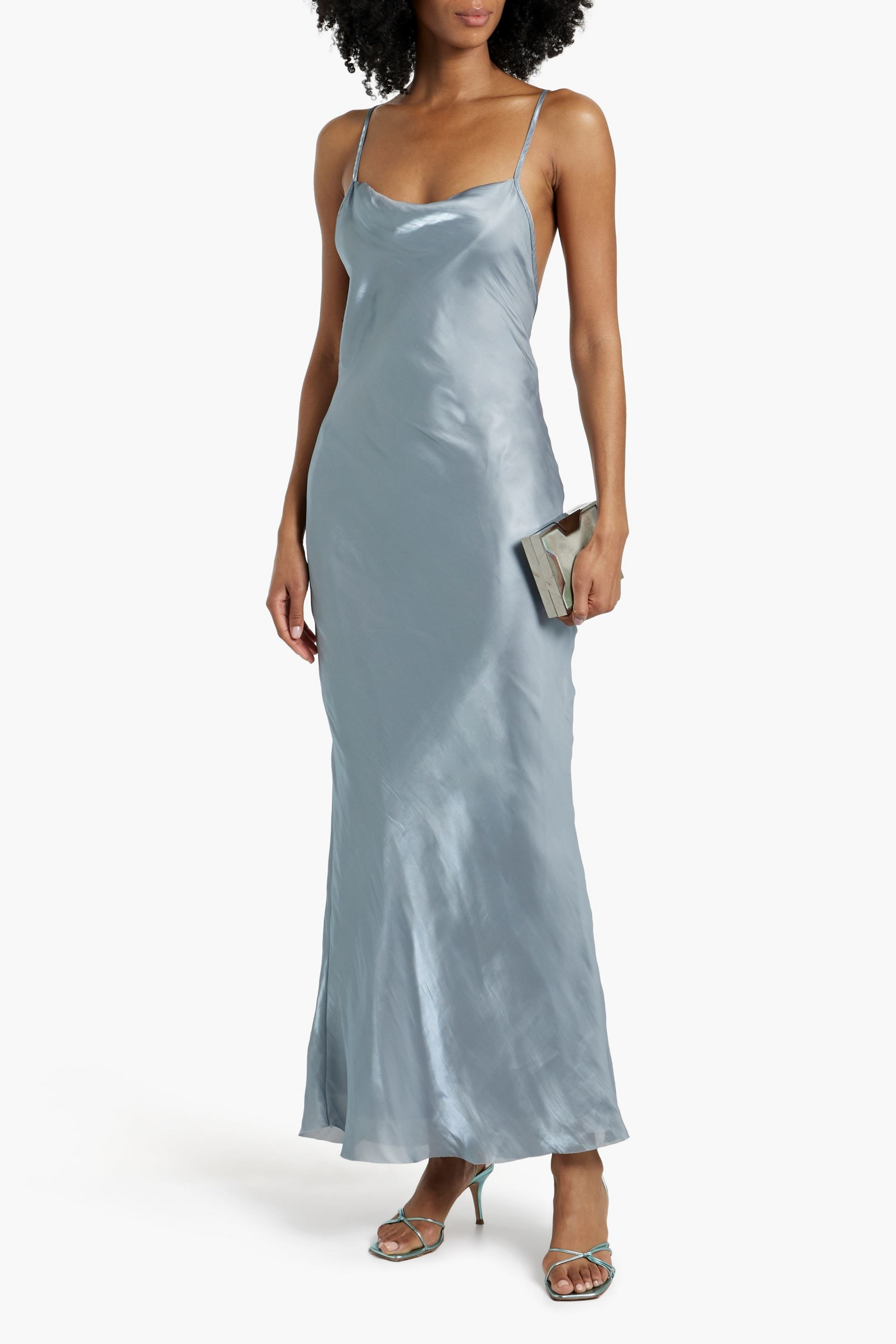 Bec + Bridge Indra satin maxi slip dress
