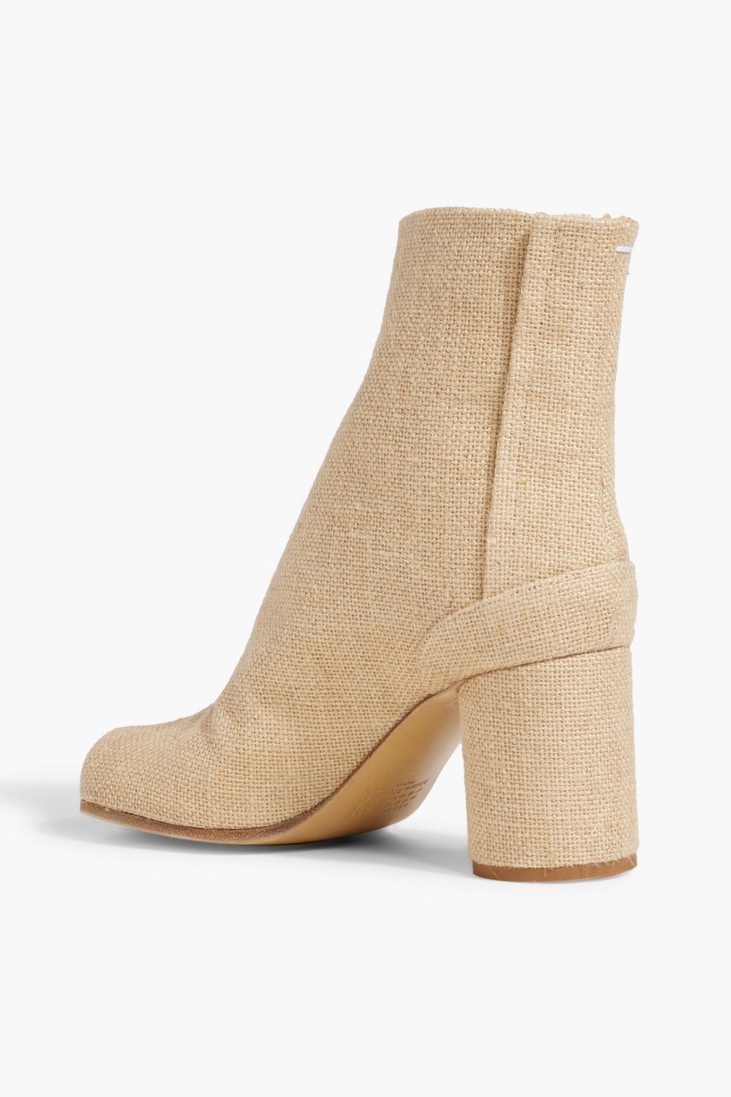 MAISON MARGIELA Tabi split-toe jute ankle boots