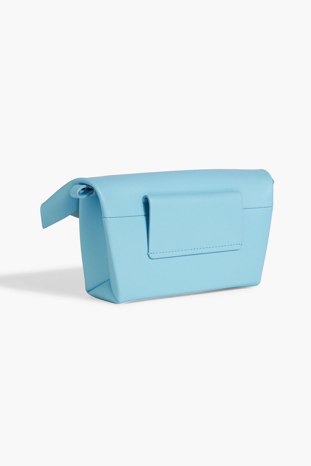 MAISON MARGIELA Snatched Classique small smooth and pebbled-leather shoulder bag
