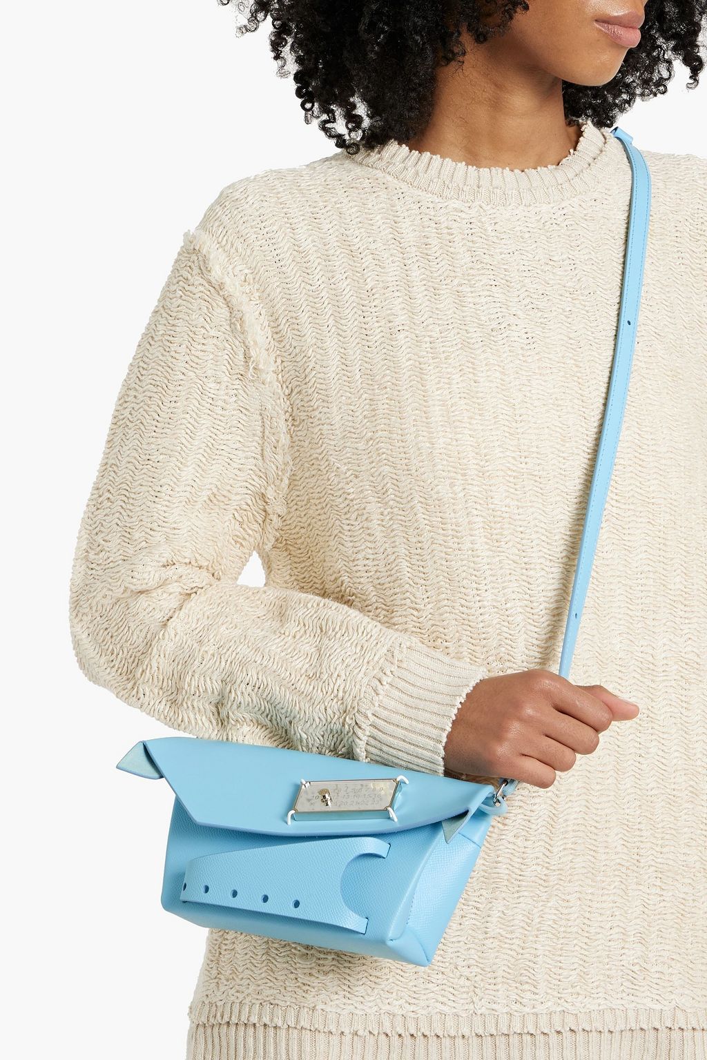 MAISON MARGIELA Snatched Classique small smooth and pebbled MAISON MARGIELA Snatched Classique small smooth and pebbled