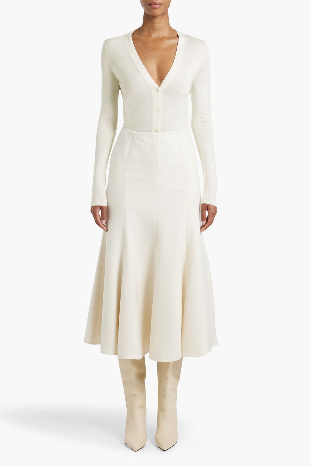 GABRIELA HEARST Tori cashmere and silk-blend cardigan