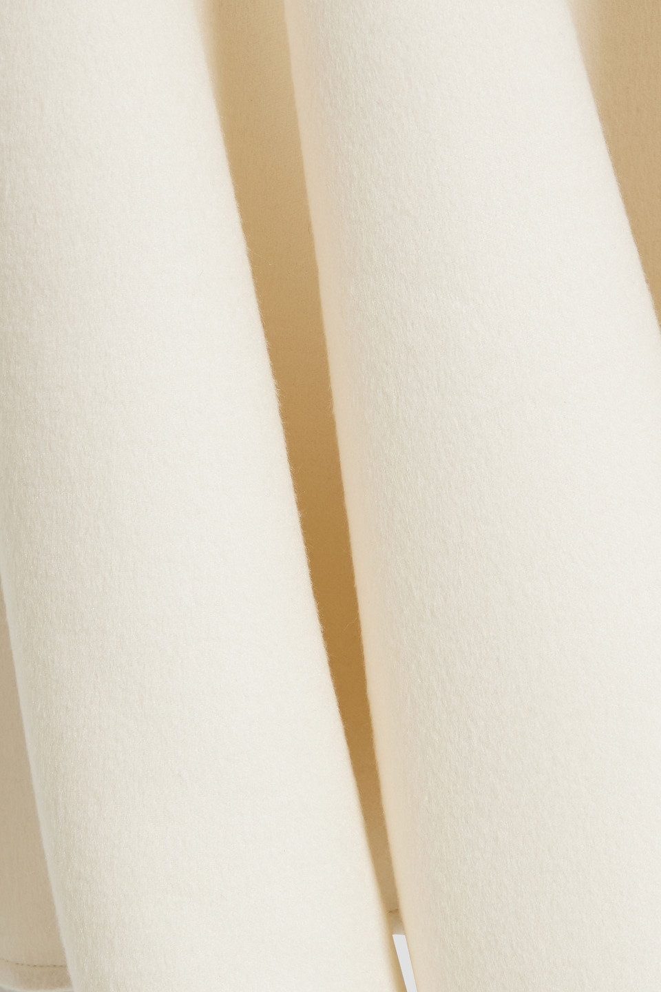 Gabriela Hearst Amy Skirt In Ivory Recycled Cashmere Felt In Ivory