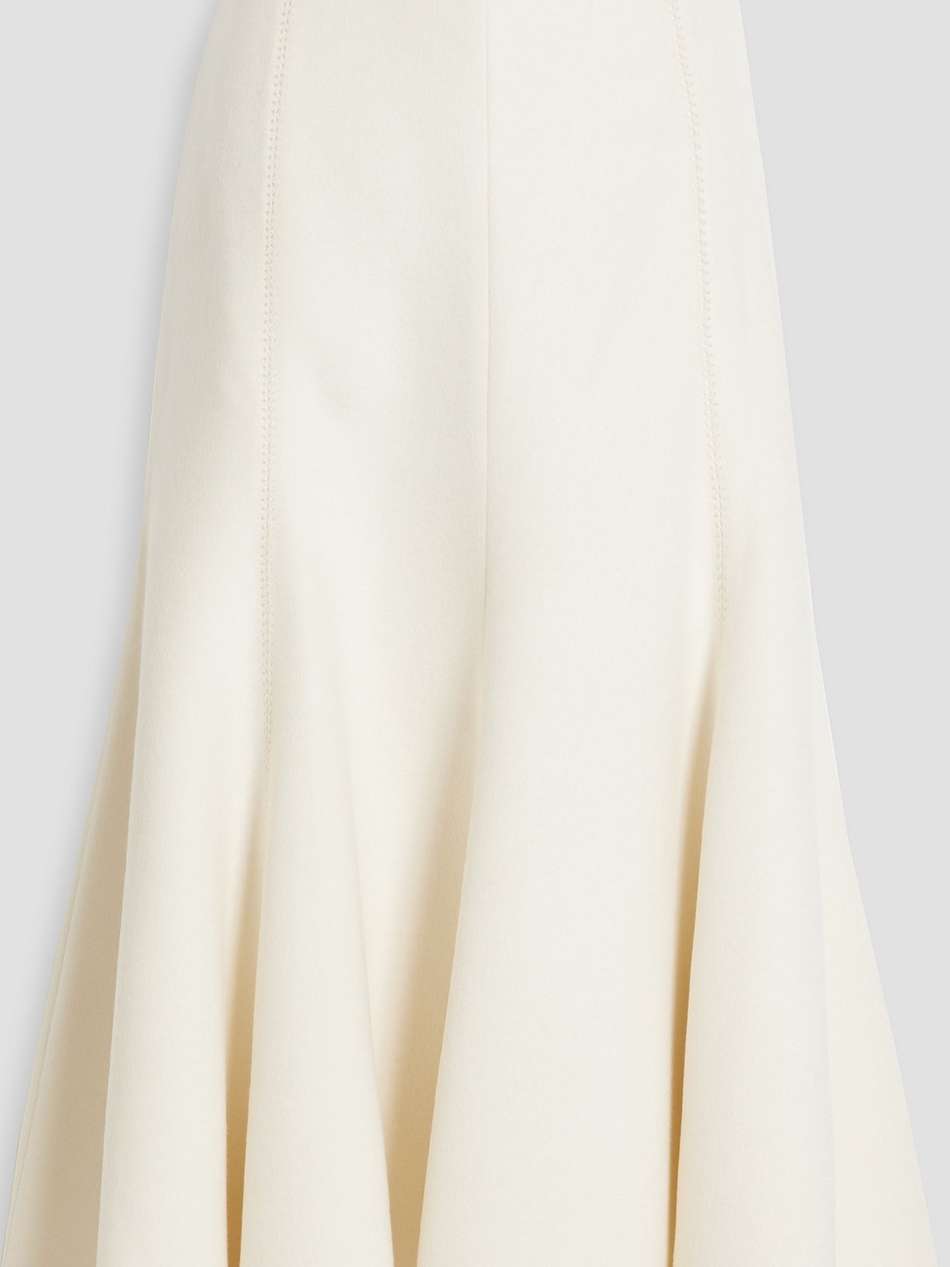 amy silk midi skirt