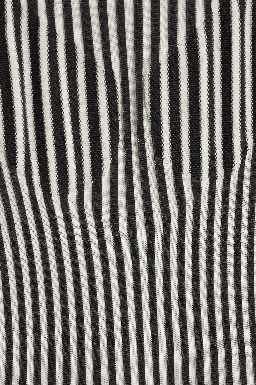 GABRIELA HEARST Lee two-tone ribbed silk and cashmere-blend maxi dress