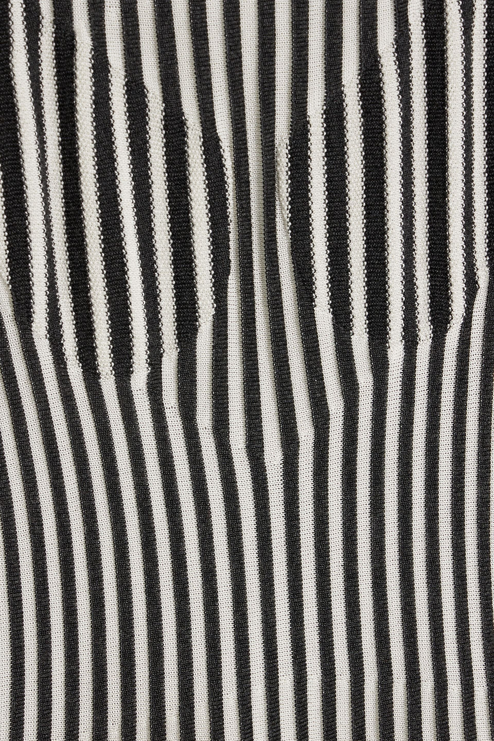 Gabriela Hearst Lee Striped Silk And Cashmere-blend Maxi Dress In Charcoal