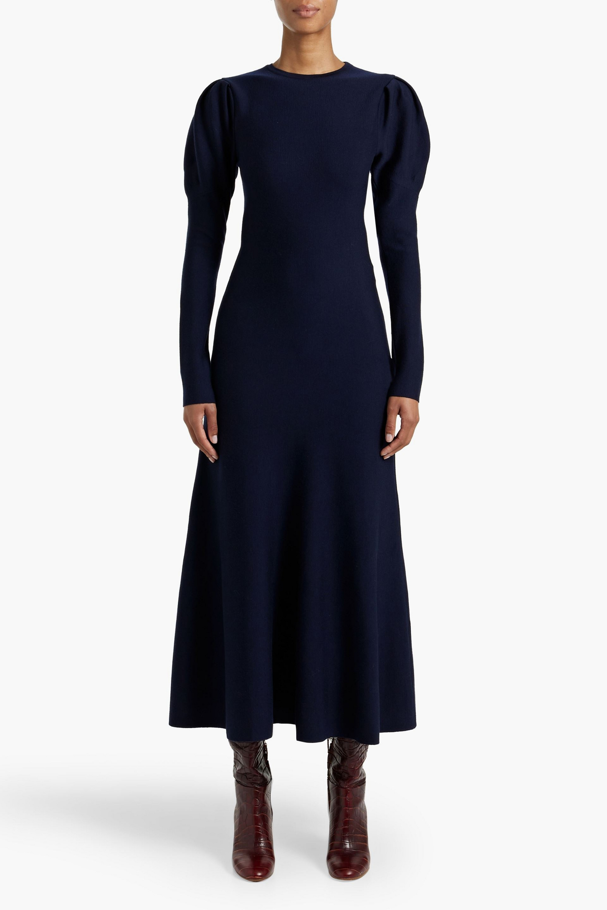 Gabriela Hearst - Hannah wool midi dress | Plush