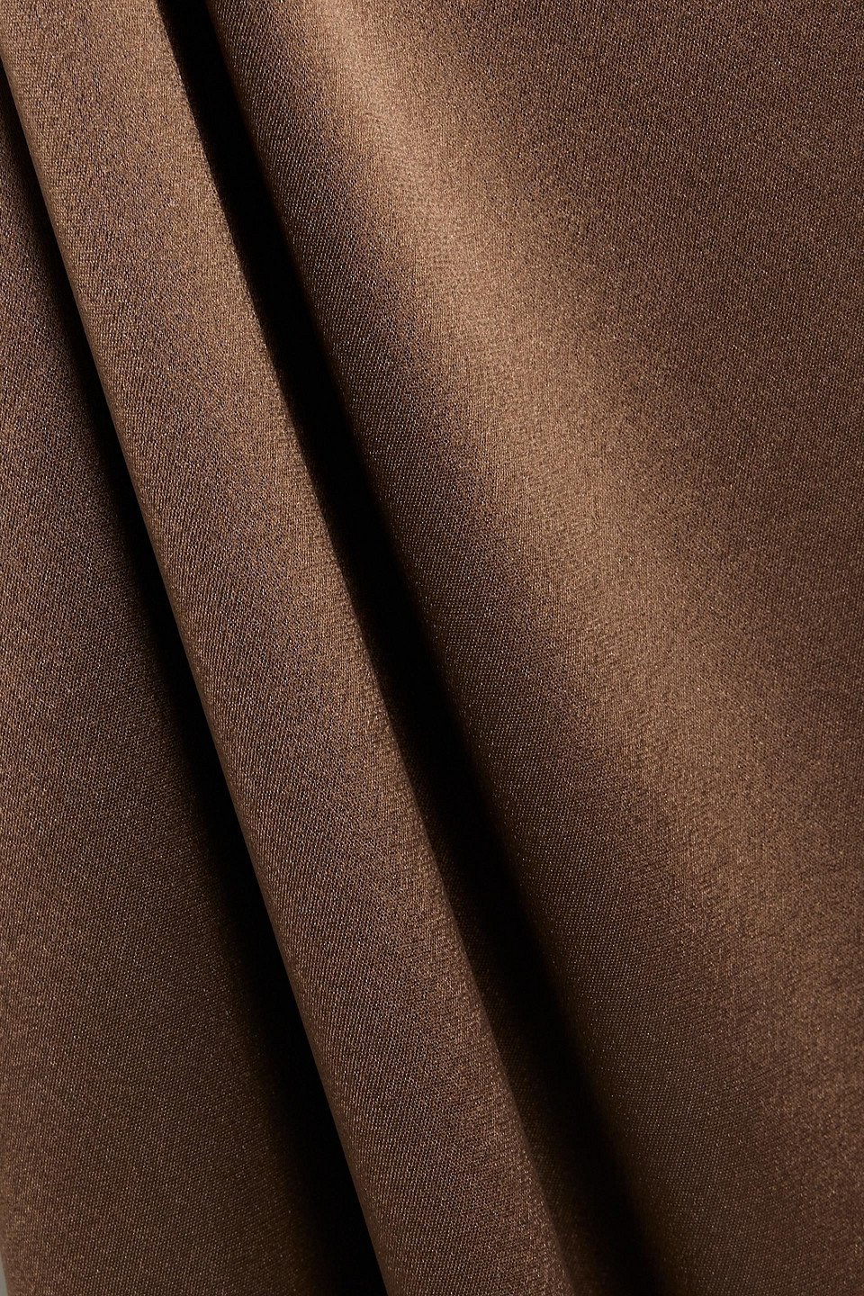 By Malene Birger Jerrica Satin Midi Dress In Brown