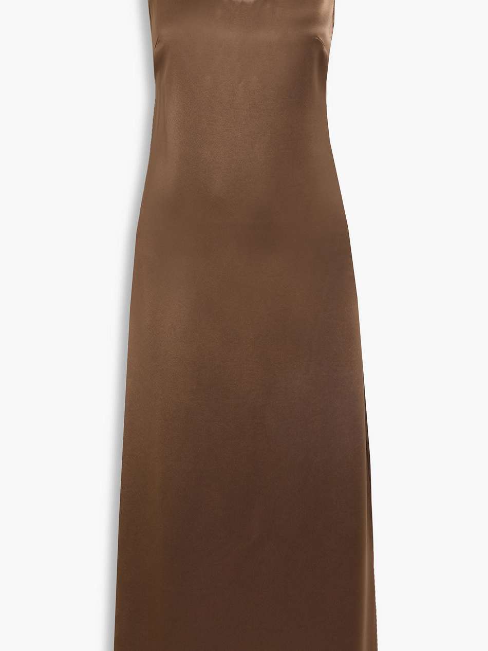jerrica satin midi dress