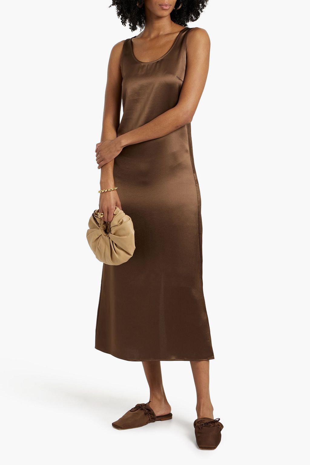 BY MALENE BIRGER Jerrica satin midi dress