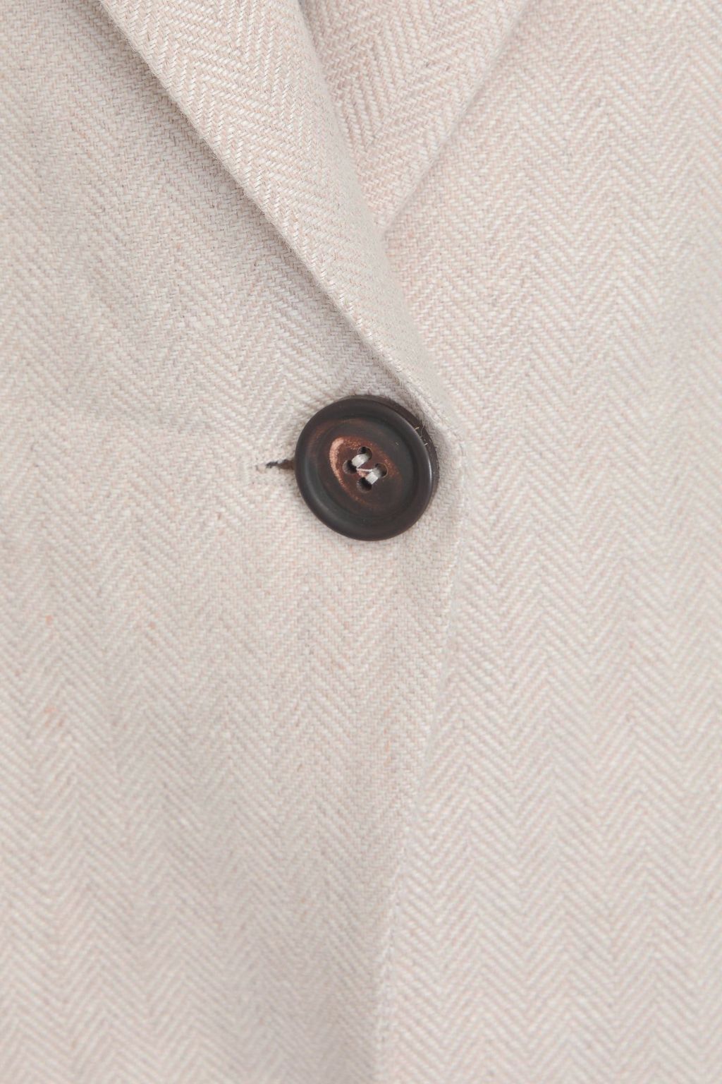 BRUNELLO CUCINELLI Blazer aus Leinen mit Zierperlen