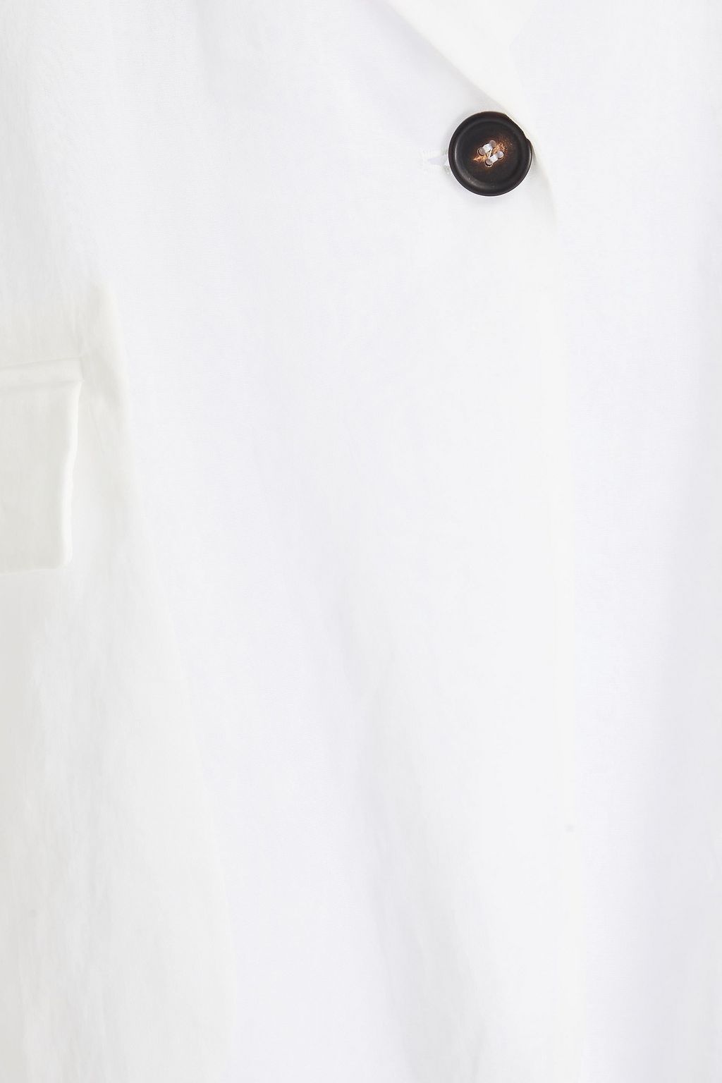 BRUNELLO CUCINELLI Blazer aus Baumwoll-Organdie mit Zierperlen