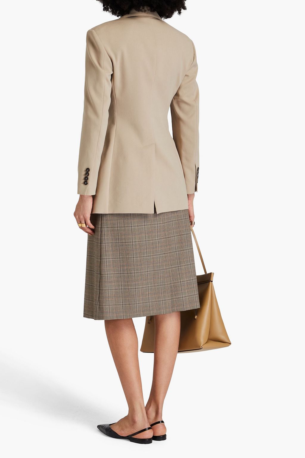 BRUNELLO CUCINELLI Doppelreihiger Blazer aus Baumwolle