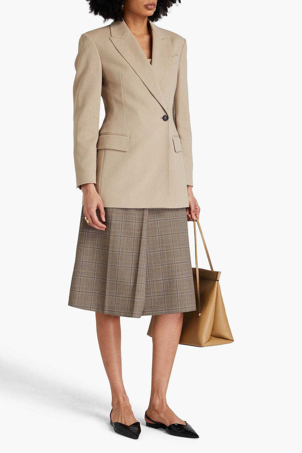 BRUNELLO CUCINELLI Doppelreihiger Blazer aus Baumwolle
