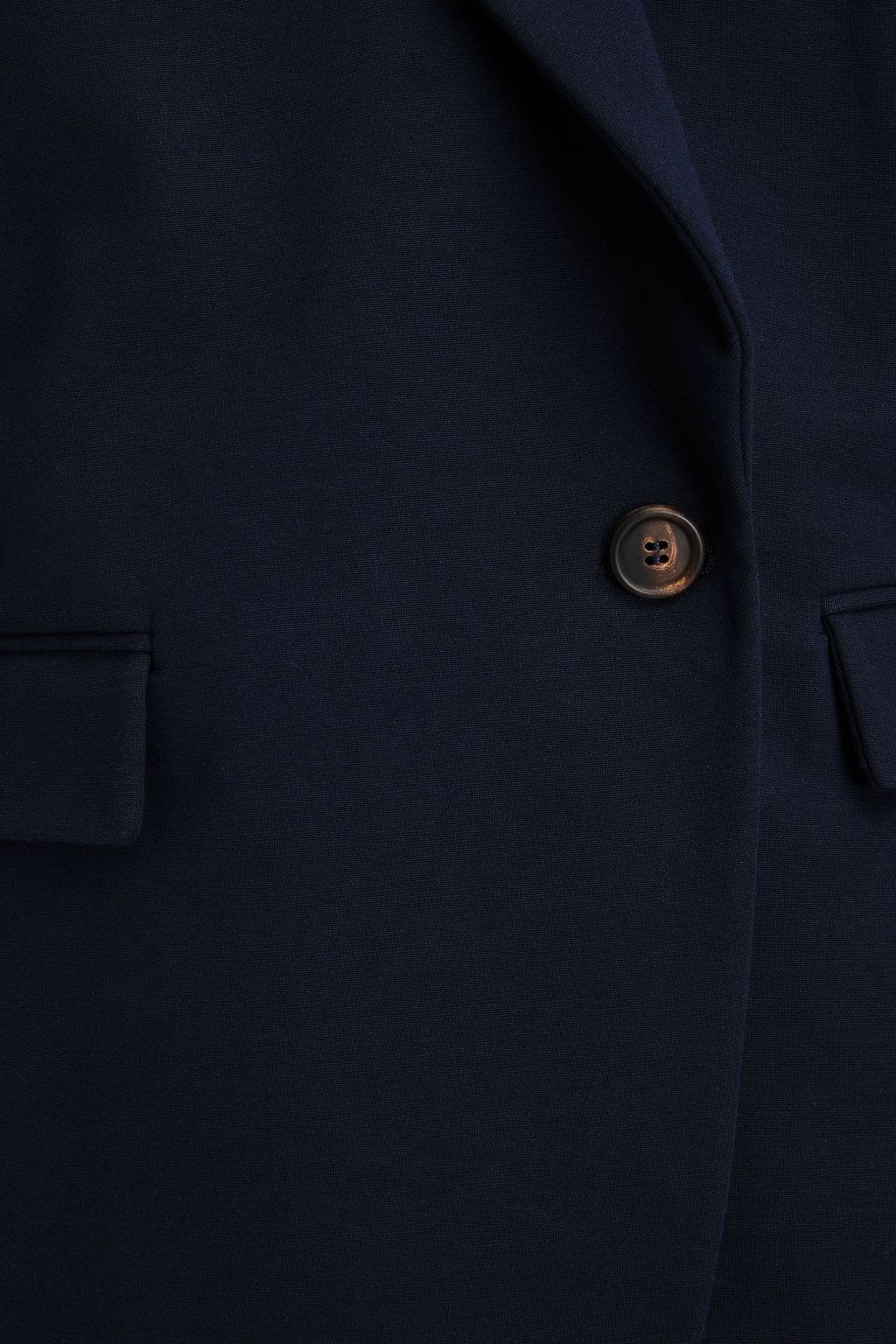 BRUNELLO CUCINELLI Blazer aus Jersey aus einer Baumwollmischung mit Zierperlen