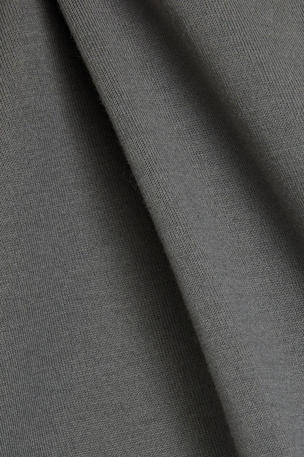 BRUNELLO CUCINELLI بلوزة من الجيرسي القطني مزينة بالخرز