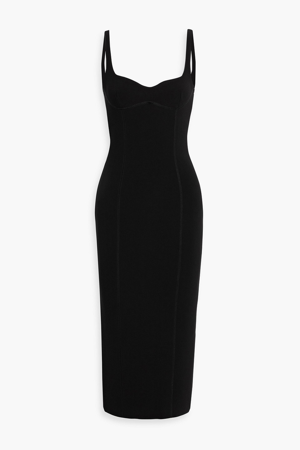 BEC & BRIDGE ZOEY STRETCH-CADY MIDI DRESS