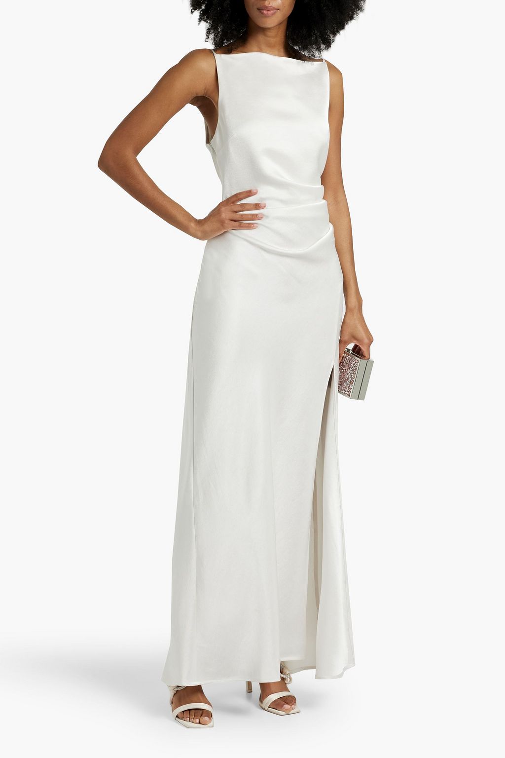 BEC & BRIDGE The Dreamer satin-crepe maxi dress