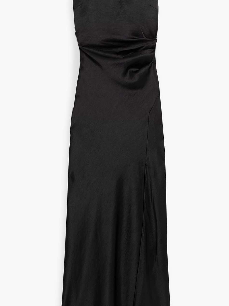 the dreamer satin-crepe maxi dress