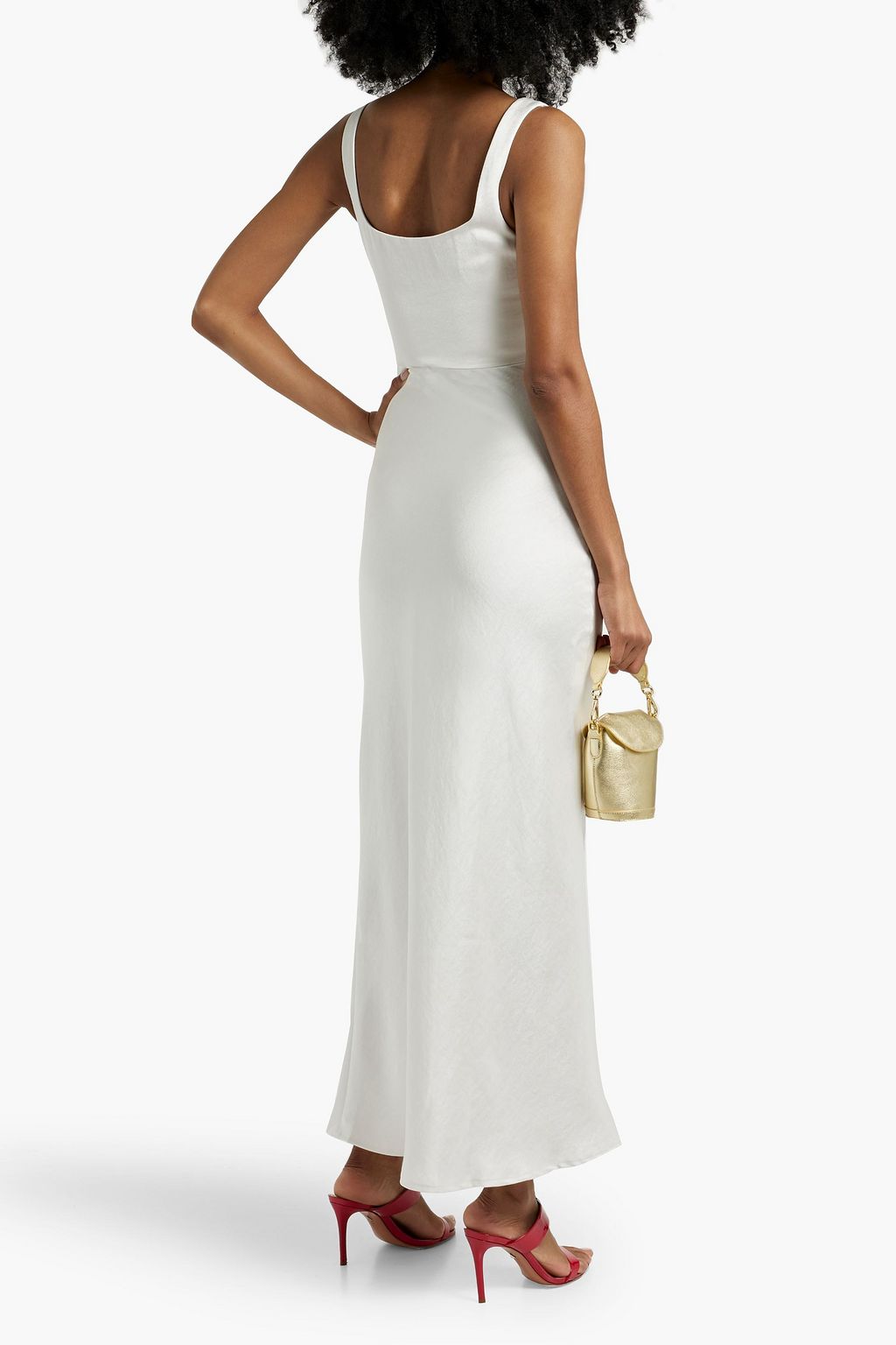BEC & BRIDGE The Dreamer satin-crepe maxi dress