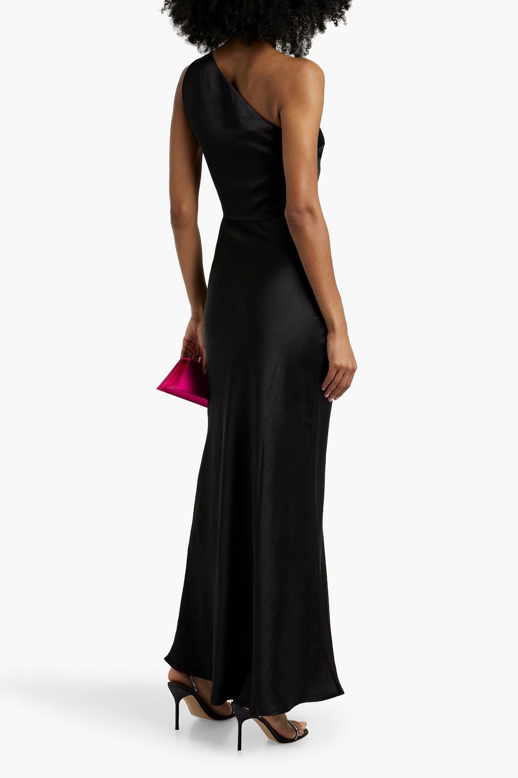 BEC & BRIDGE The Dreamer one-shoulder satin-crepe maxi dress
