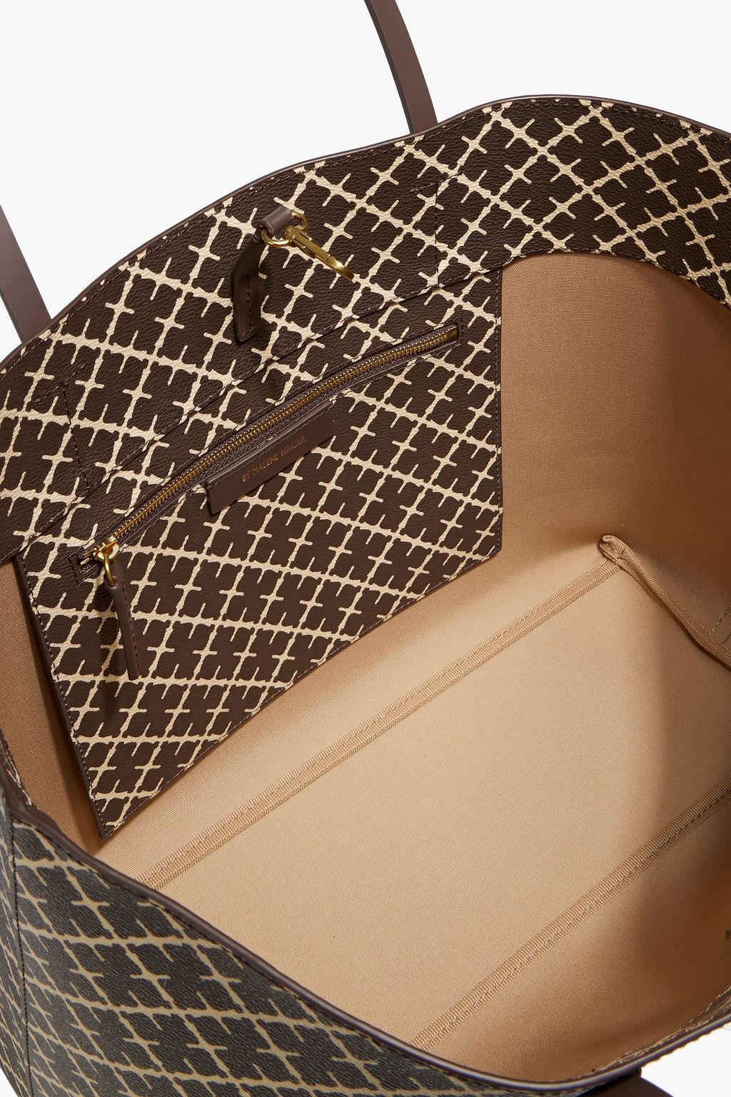 BY MALENE BIRGER Abigail printed coated-canvas tote