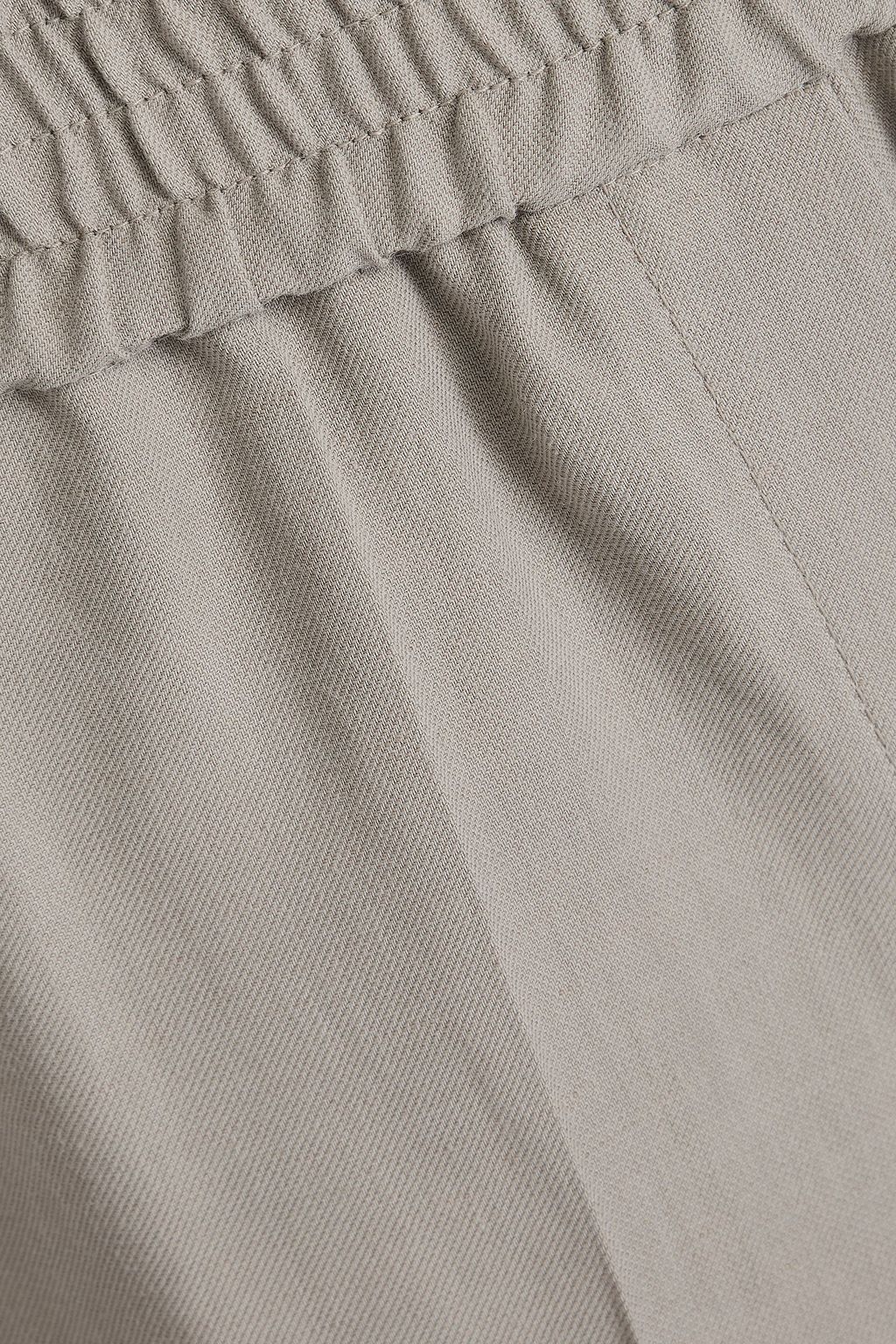 BRUNELLO CUCINELLI Twill tapered pants
