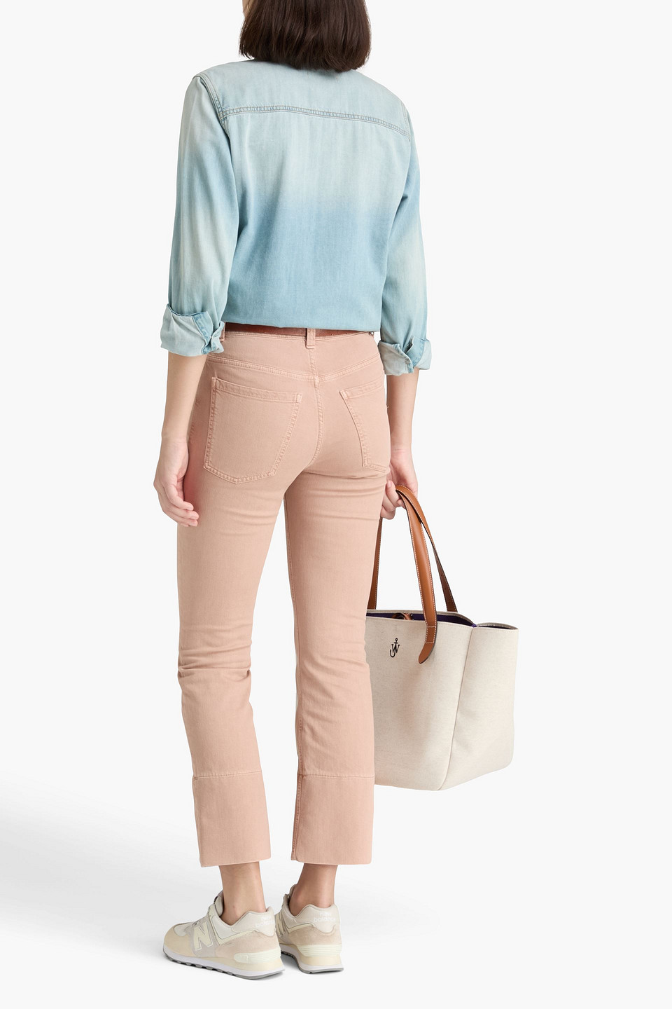  Brunello Cucinelli - Halbhohe Kick-flare-jeans - Pink - It 38 