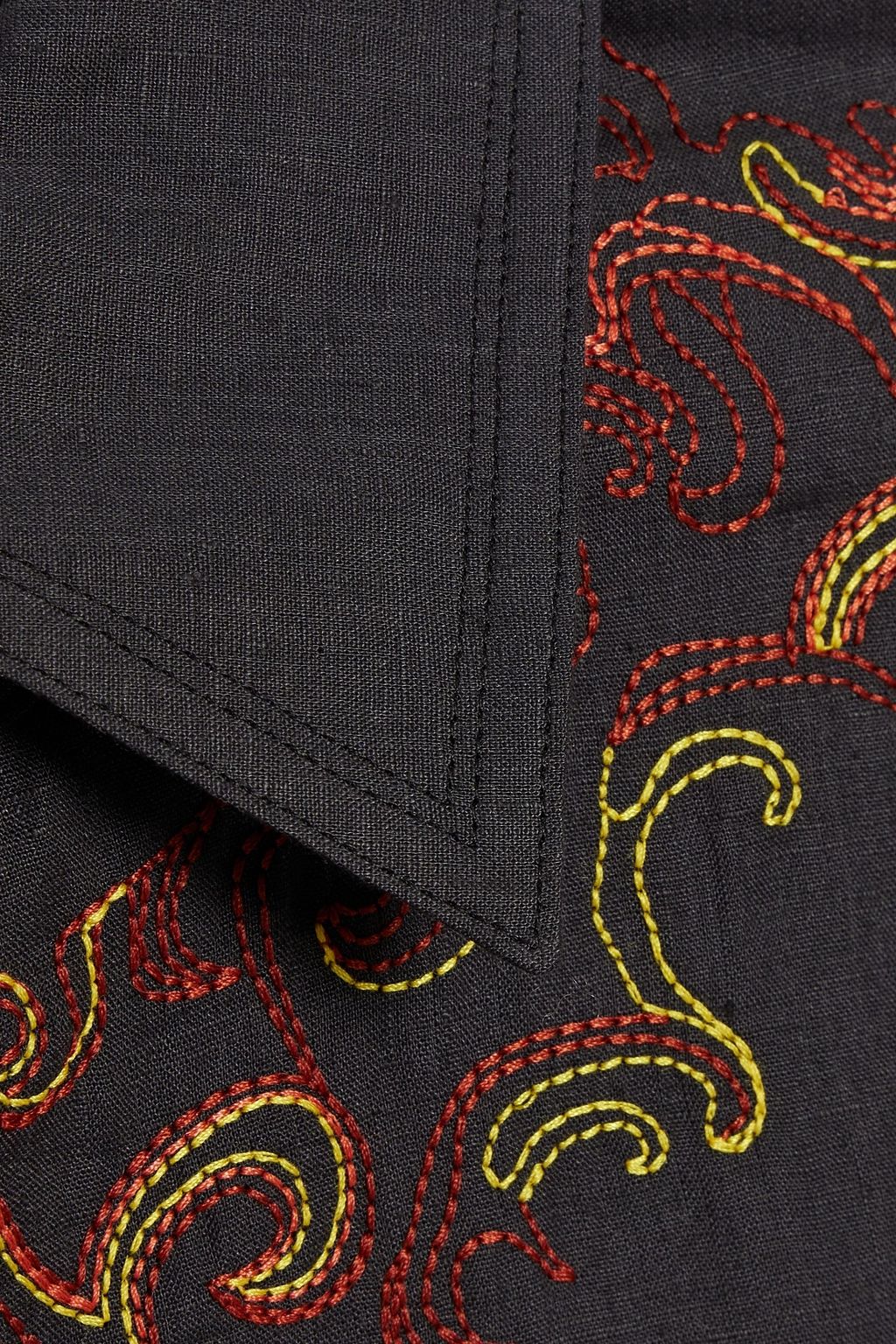 GABRIELA HEARST Aloe embroidered linen shirt